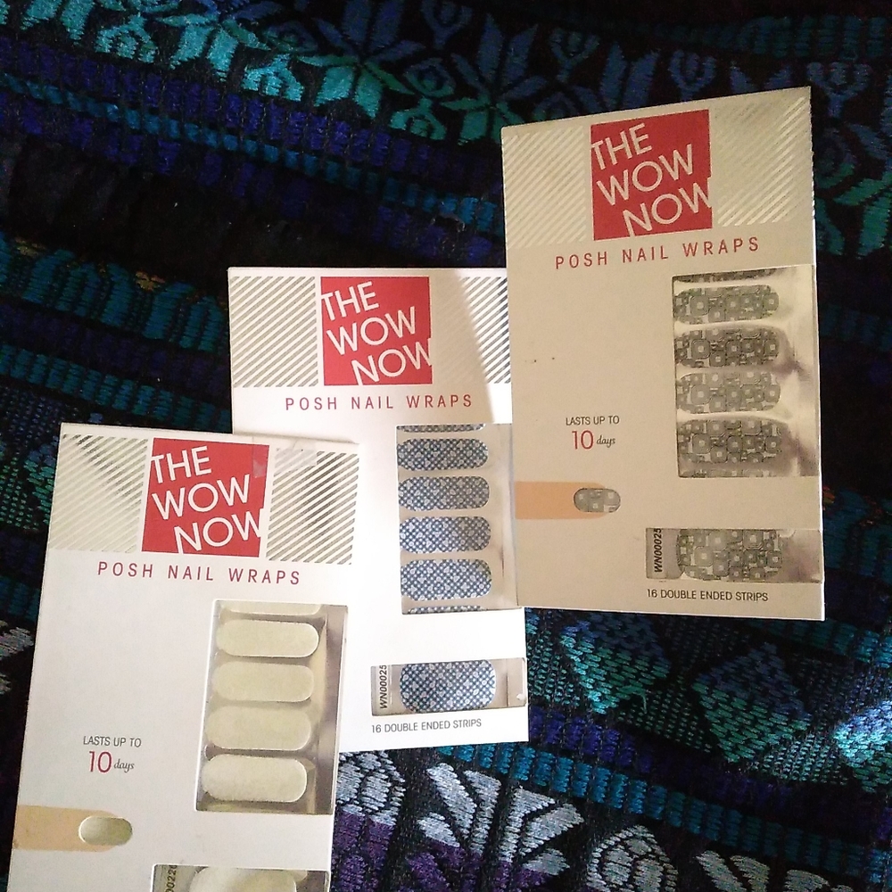 6 PIECE NAIL POLISH WRAPS